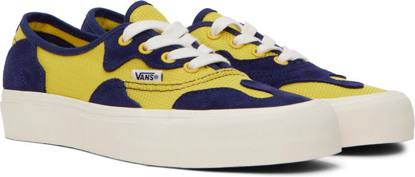 Vans Navy & Yellow Authentic VR3 Sneakers - Picture 2