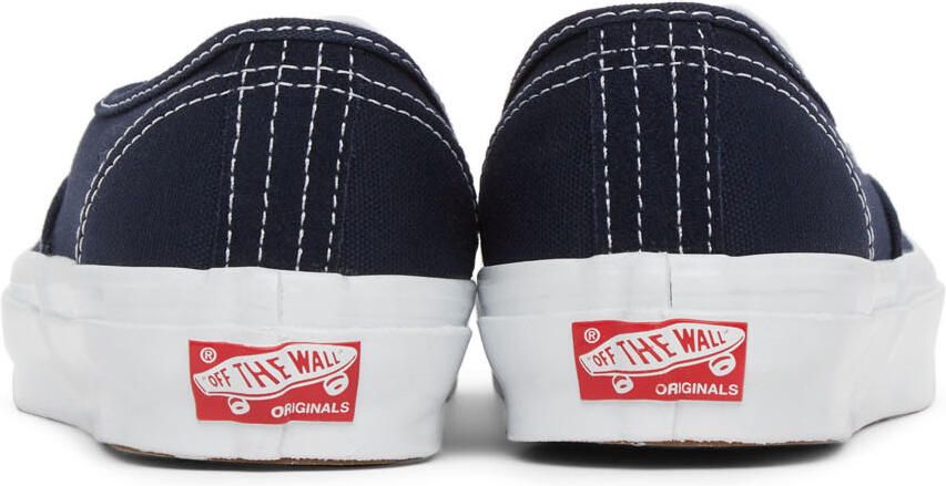 Vans Navy OG Authentic LX Sneakers - Picture 2