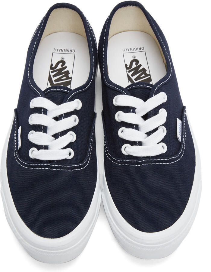 Vans Navy OG Authentic LX Sneakers