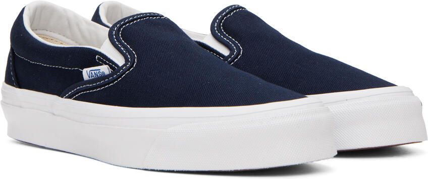 Vans Navy Vault OG Classic Slip On Sneakers - Picture 2