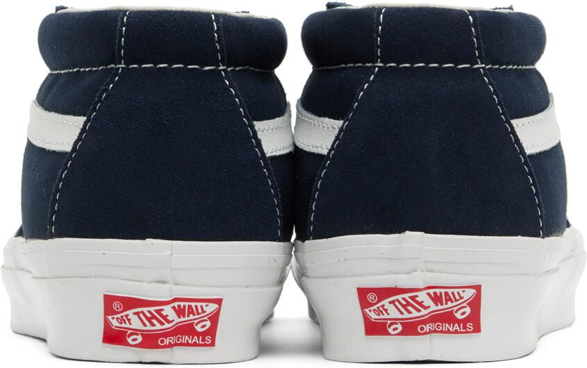 Vans Navy OG Sk8 Mid LX Sneakers