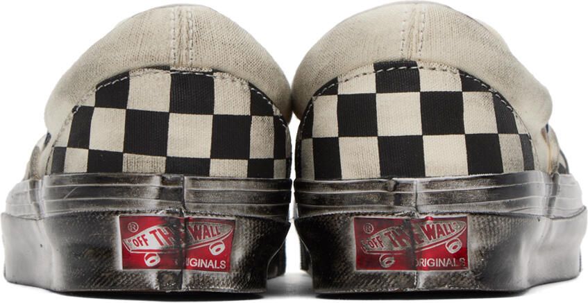 Vans Off-White OG Classic Slip-On LX Stressed Sneakers