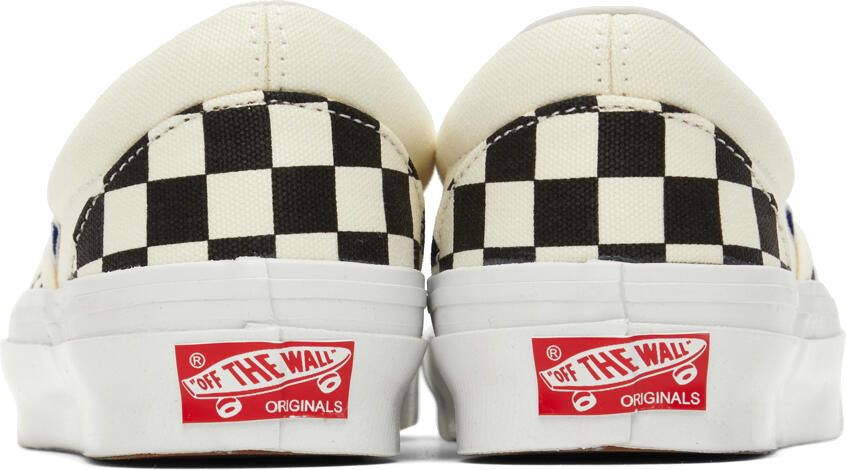 Vans Off-White & Black OG Classic Slip-On LX Sneakers - Picture 2