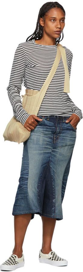 Vans Off-White & Black OG Classic Slip-On LX Sneakers - Picture 12