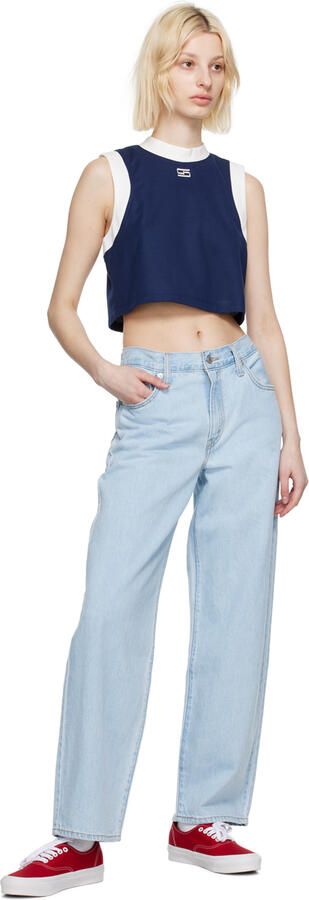 Vans Red OG Authentic LX Sneakers - Picture 3