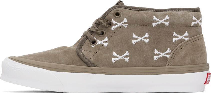 Vans Taupe WTAPS Edition OG Chukka LX Sneakers - Picture 3