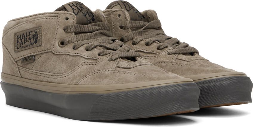 Vans Taupe WTAPS Edition OG Half Cab LX Sneakers - Picture 2