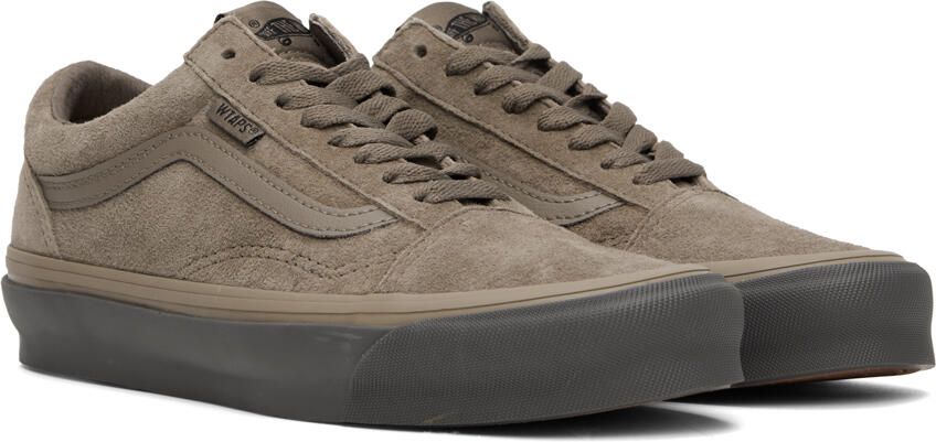 Vans Taupe WTAPS Edition OG Old Skool LX Sneakers - Picture 2