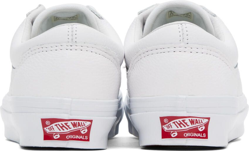 Vans White OG Style 36 LX Sneakers