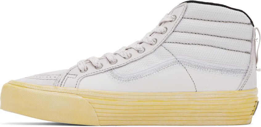 Vans White Sk8-Hi Notchback Sneakers - Picture 6