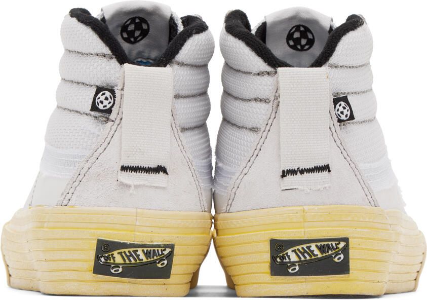 Vans White Sk8-Hi Notchback Sneakers - Picture 2