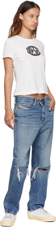 Vans White Sk8-Hi Notchback Sneakers - Picture 8