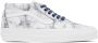 Vans White OG Sk8 Mid LX Distress Sneakers - Thumbnail 1