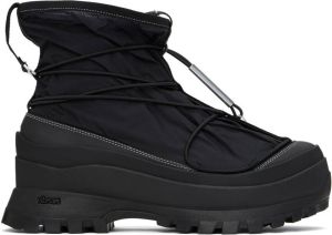 VEIN Black Covered Boots