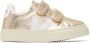 VEJA Baby Gold & White Leather Esplar Sneakers - Thumbnail 1