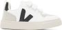 VEJA Baby White & Black V-10 Sneakers - Thumbnail 1