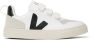 VEJA Kids White & Black V-10 Sneakers - Thumbnail 1