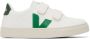 VEJA Kids White & Green Esplar Sneakers - Thumbnail 1