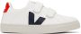 VEJA Kids White & Navy Esplar Sneakers - Thumbnail 1