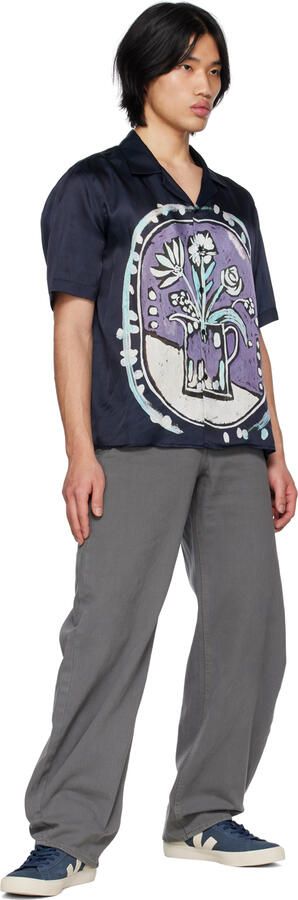 VEJA Navy Minotaur Sneakers - Picture 4