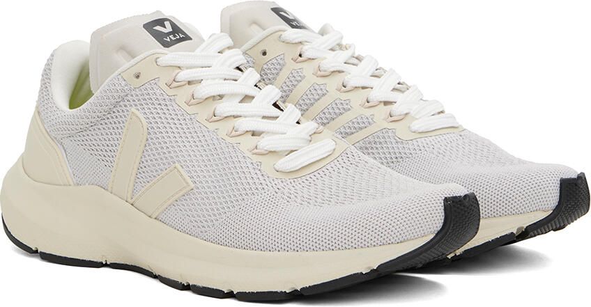VEJA Off-White & Beige Marlin V-Knit Sneakers - Picture 2