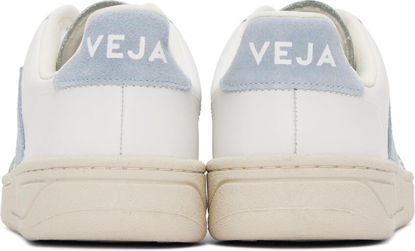 VEJA White & Blue V-12 Sneakers
