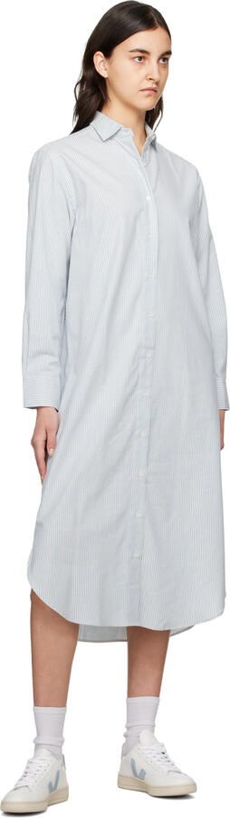 VEJA White & Blue V-12 Sneakers - Picture 4