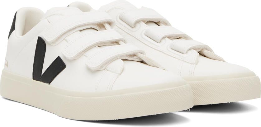 VEJA White & Black Recife Sneakers - Picture 2
