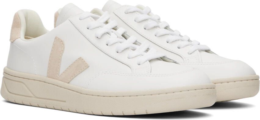 VEJA White V-12 Sneakers - Picture 2
