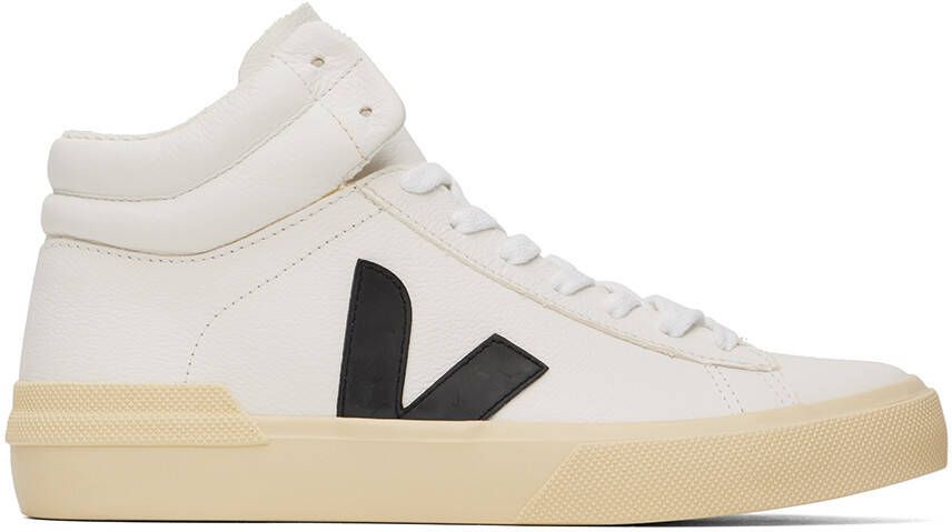 VEJA White & Black Minotaur High Sneakers - Picture 5