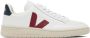 VEJA White & Red V-12 Sneakers - Thumbnail 1