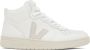 VEJA White Leather V-15 Sneakers - Thumbnail 1