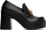 Versace Black Medusa Biggie Platform Heels - Thumbnail 1