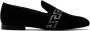 Versace Black Studded Greca Loafers - Thumbnail 1