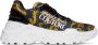 Versace Jeans Couture Black & Gold Printed Sneakers - Thumbnail 1
