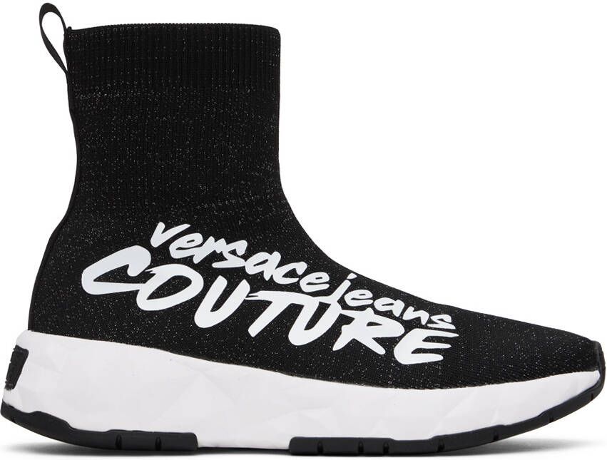 Versace Jeans Couture Black Atom Sneakers