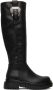 Versace Jeans Couture Black Drew Tall Boots - Thumbnail 1