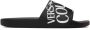 Versace Jeans Couture Black Logo Slides - Thumbnail 1