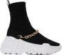 Versace Jeans Couture Black Speedtrack Sneakers - Thumbnail 1