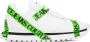 Versace Jeans Couture White & Green Spyke Sneakers - Thumbnail 1