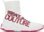 Versace Jeans Couture White Atom Sneakers - Thumbnail 1
