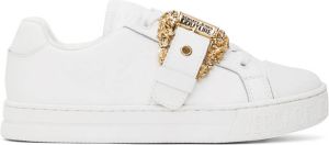 Versace Jeans Couture White Court Low-Top Sneakers