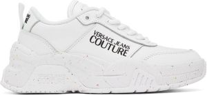 Versace Jeans Couture White Eco Dye Stargaze Sneakers