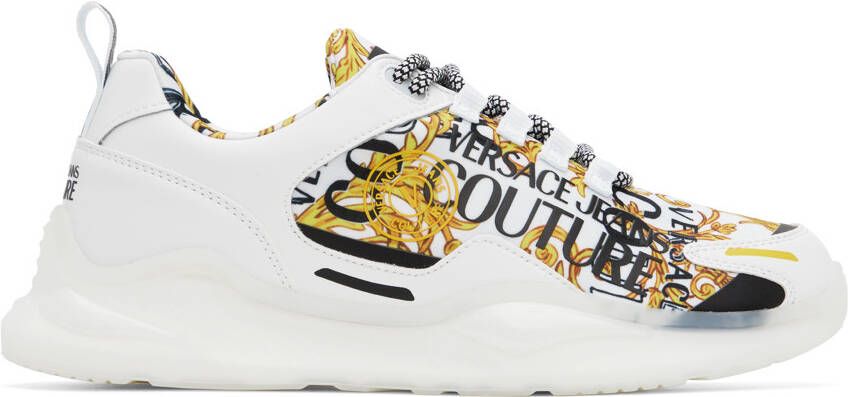 Versace Jeans Couture White Levion Sneakers