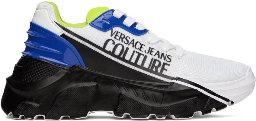 Versace Jeans Couture Black & White Speedtrack Sneakers