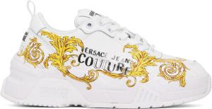 Versace Jeans Couture White Stargaze Sneakers
