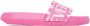 Versace Pink Allover Slides - Thumbnail 1