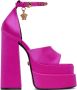 Versace Pink Medusa Aevitas Platform Heeled Sandals - Thumbnail 1