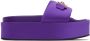 Versace Purple Medusa '95 Platform Sandals - Thumbnail 1