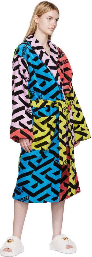 Versace Underwear White 'La Medusa' Slippers - Picture 4